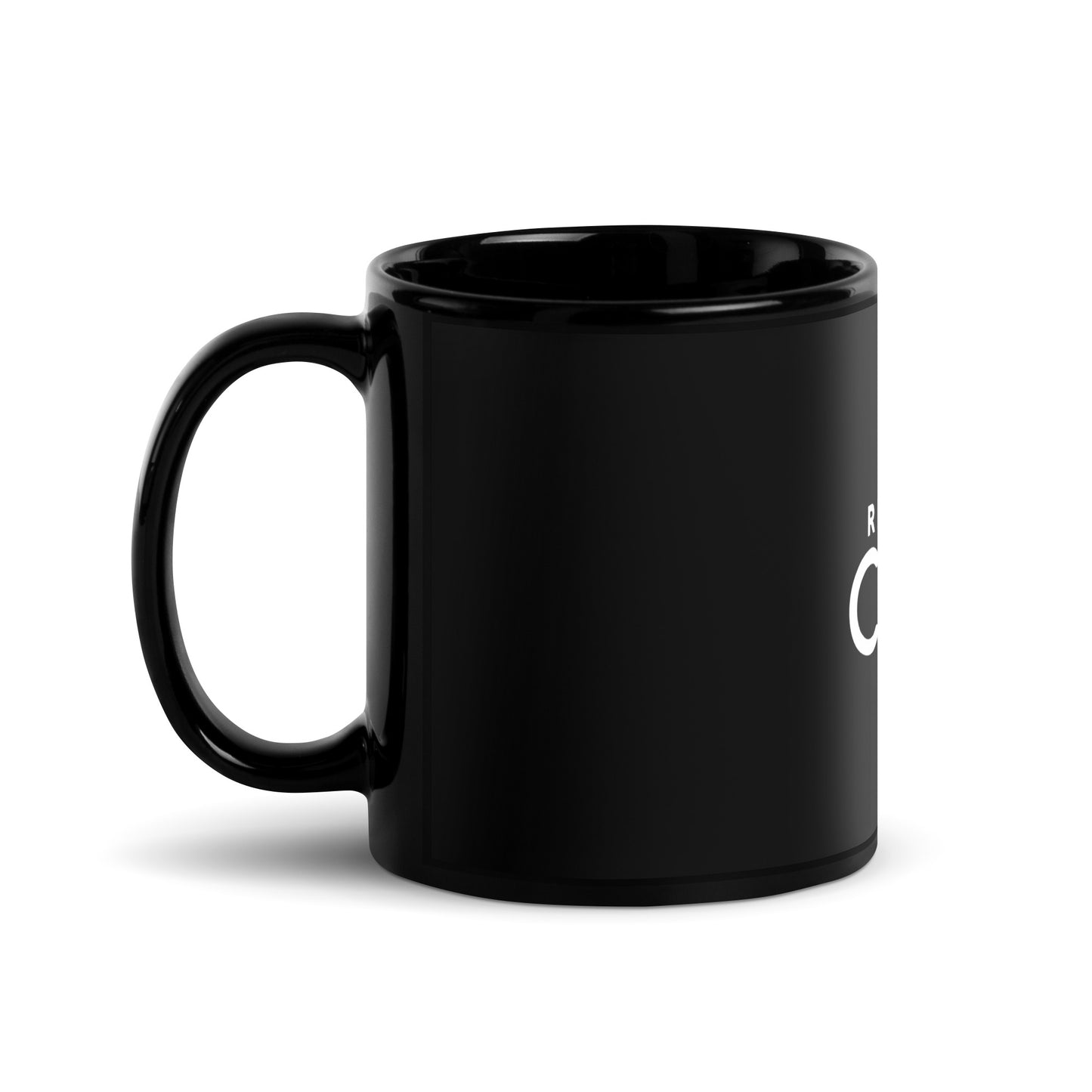 REALIEF CBD Black Glossy Mug