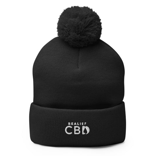 REALIEF CBD Pom-Pom Beanie