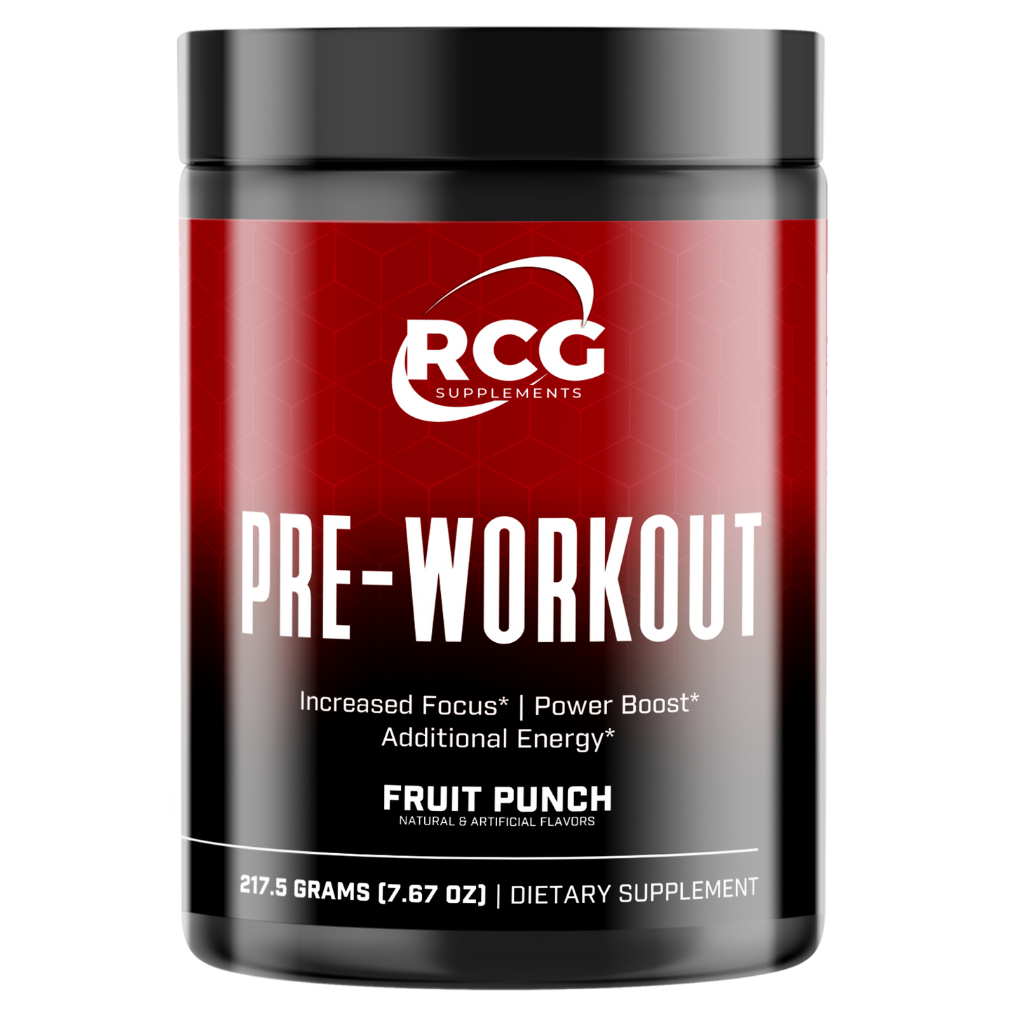 RCG Pre-Workout Powder