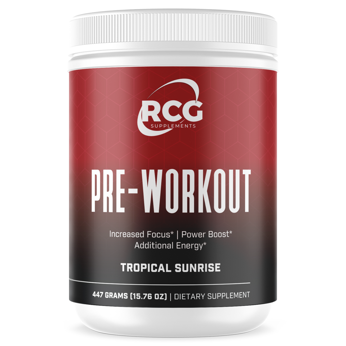 RCG Pre-Workout Powder