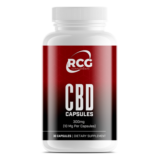 RCG CBD Capsules 300mg