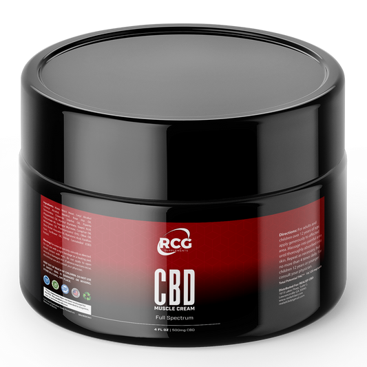 RCG CBD Full Spectrum Muscle Cream 500mg