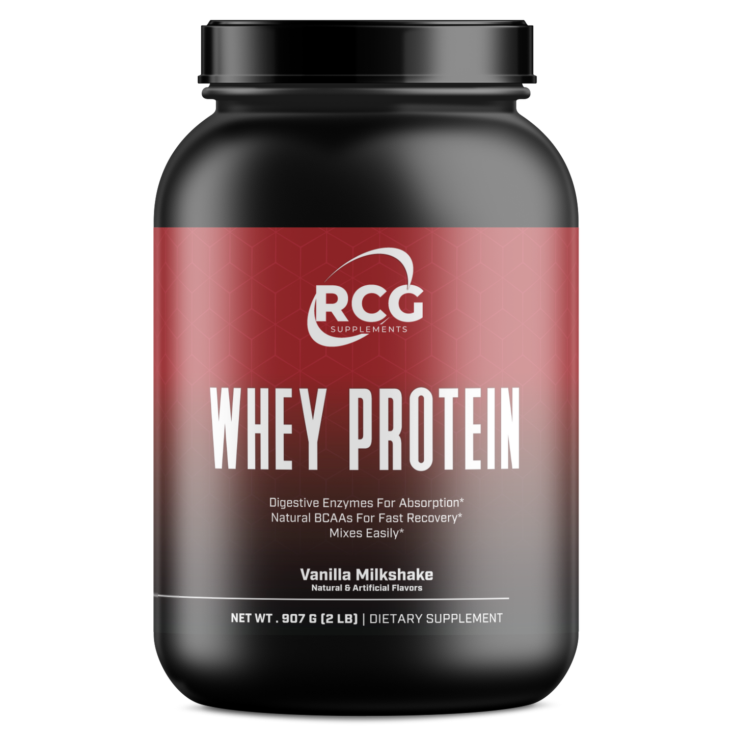 RCG Whey Protein 2lb Powder