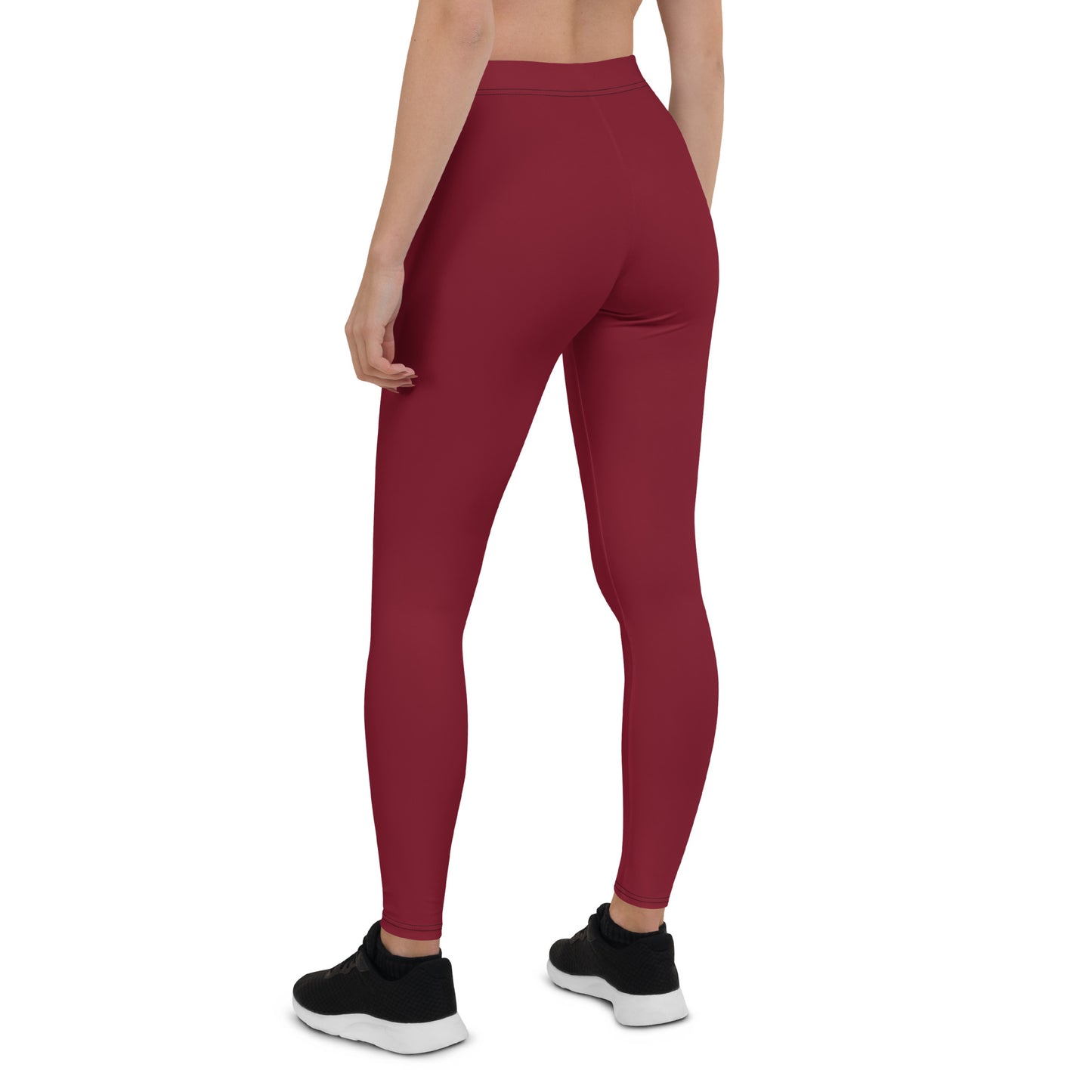 Women’s Burgundy Leggings