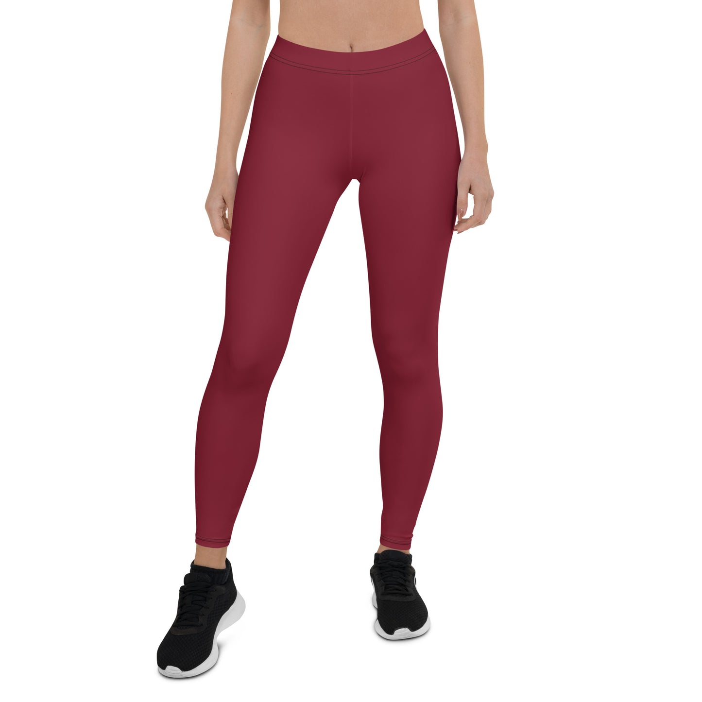 Women’s Burgundy Leggings