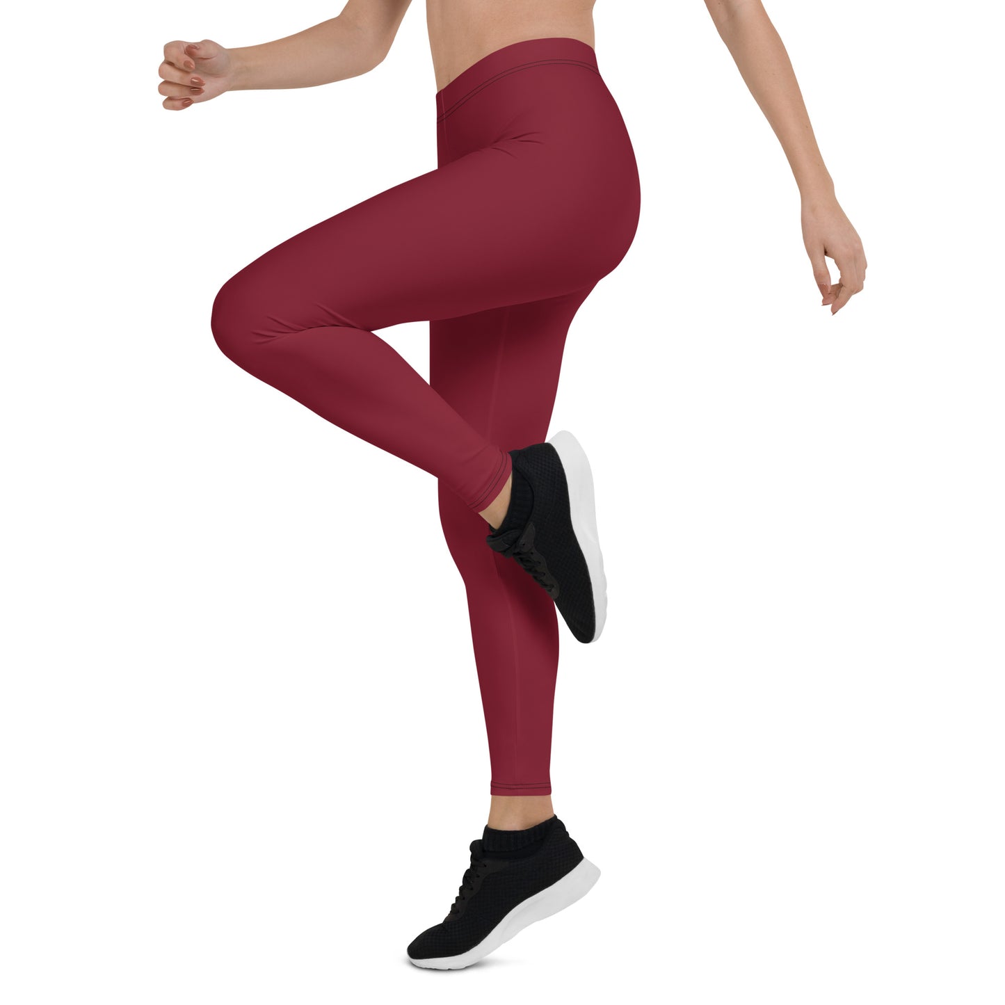 Women’s Burgundy Leggings