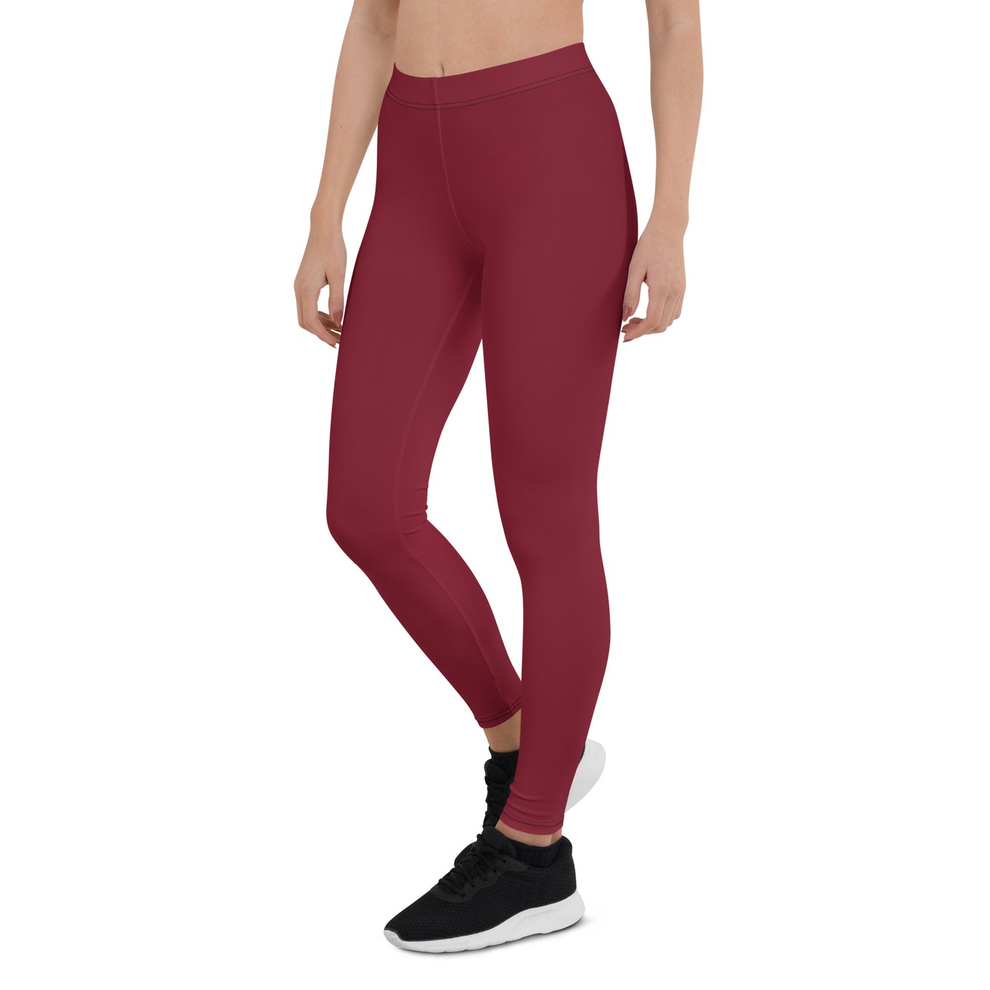 Women’s Burgundy Leggings