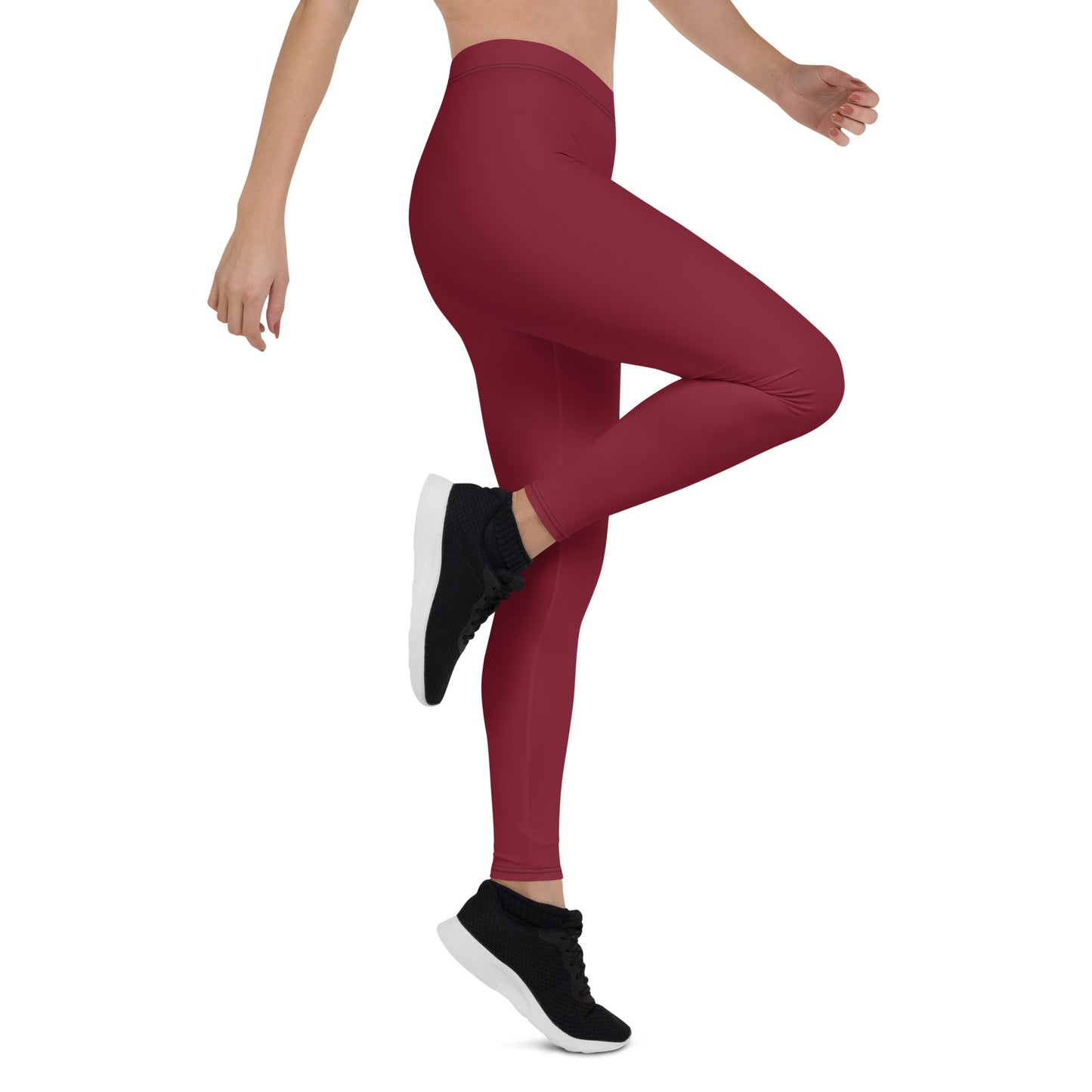 Women’s Burgundy Leggings