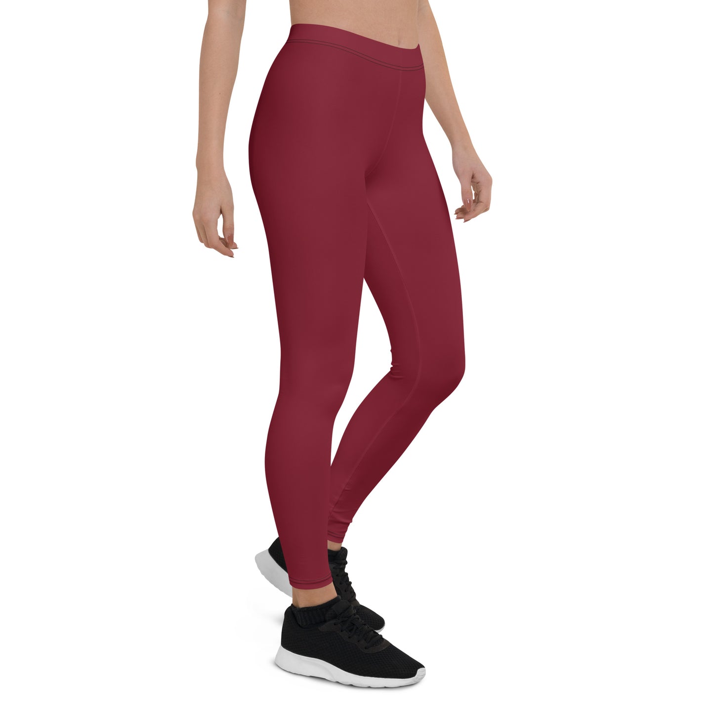 Women’s Burgundy Leggings