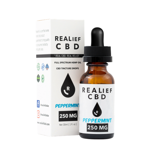 Full Spectrum Peppermint Cbd Oil Tincture 30ml