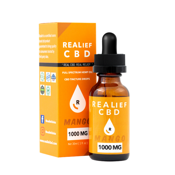 Full Spectrum Mango Cbd Oil Tincture 30ml