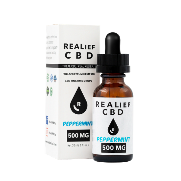 Full Spectrum Peppermint Cbd Oil Tincture 30ml