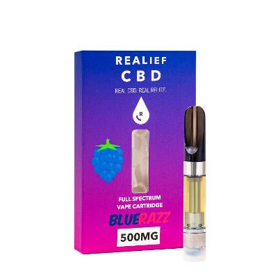 Full Spectrum Bluerazz Vape Cartridge 500mg’s of Cbd 1ml/1gram