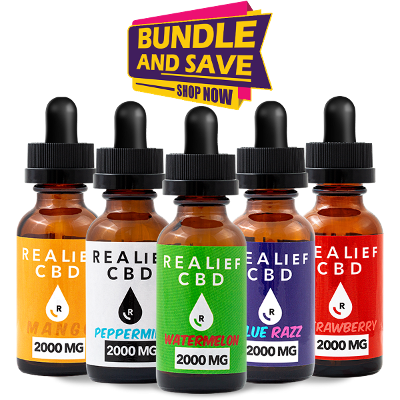 Get 5 Full Spectrum Tincture Bottle’s: 2000mg