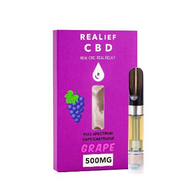 Full Spectrum Grape Vape Cartridge 500mg’s of Cbd 1ml/1gram