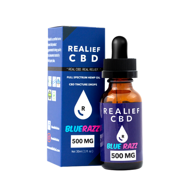 Full Spectrum Bluerazz Cbd Oil Tincture 30ml