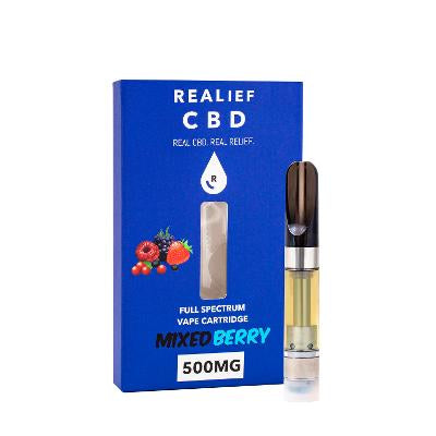 Full Spectrum Mixed Berry Vape Cartridge 500mg’s of Cbd 1ml/1gram