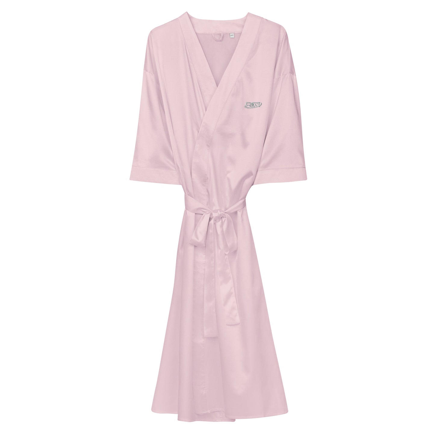 Satin robe